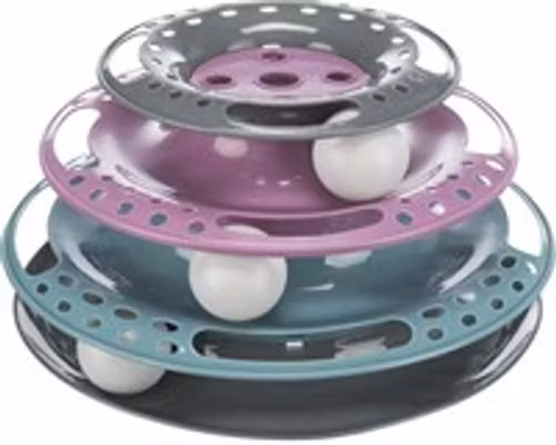Cat Circle Tower, plast, ø 25 cm/13 cm