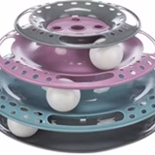 Cat Circle Tower, plast, ø 25 cm/13 cm
