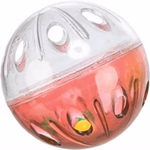 Kattleksak Plastboll med bjällra 4-pack 4,5 cm