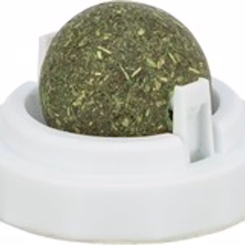 Catnipboll med hållare, ø 5 cm