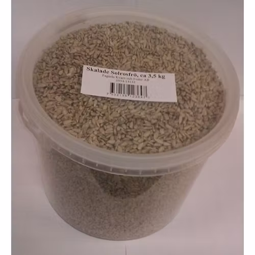 FODER SOLROSFRÖ SKALAT CA 3KG