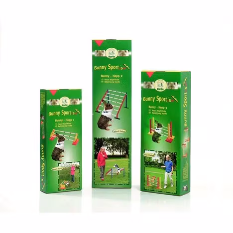 KANINHOPPNINGSHINDER STL M 75X64X53CM