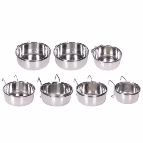 SKÅL METALL MED KROKAR 600ML