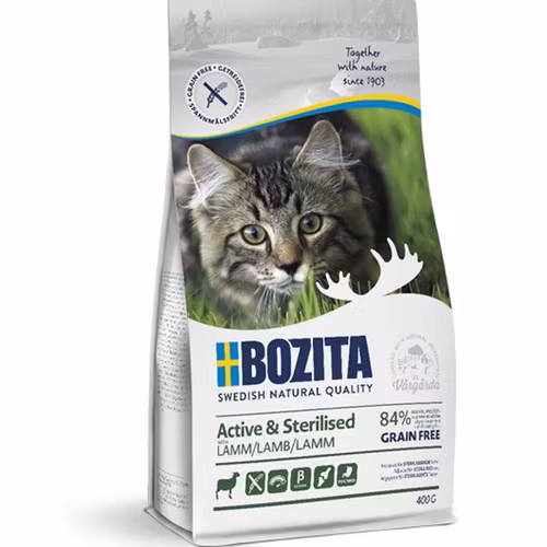 Bozita Active & Sterilized Grain Free Lamb