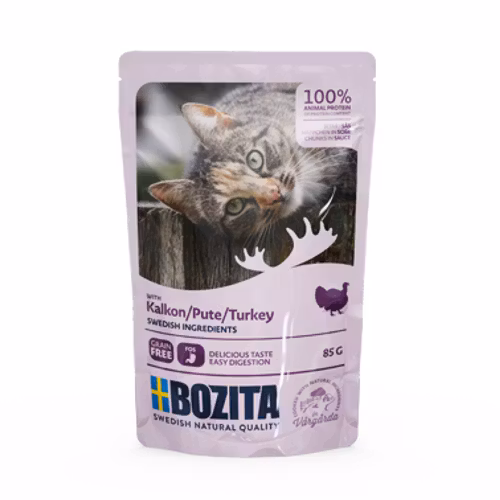 Bozita katt Kalkon i sås 85g