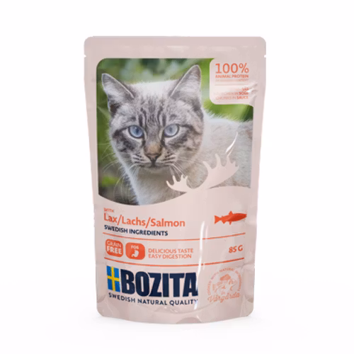 Bozita katt Lax i sås 85g