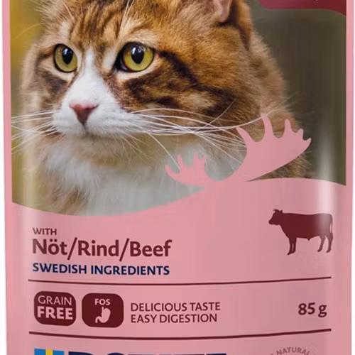 Bozita katt Nötkött i gelé 85g