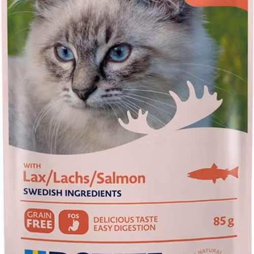 Bozita katt Lax i gelé 85g