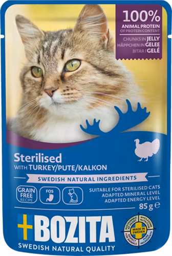 Bozita I&S Kalkon i gelé 85 g