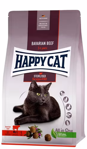 HappyCat Adult sterilised, nötkött