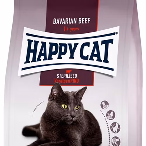 HappyCat Adult sterilised, nötkött