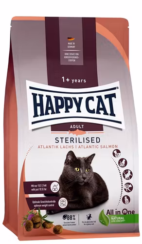 HappyCat Adult sterilised, lax