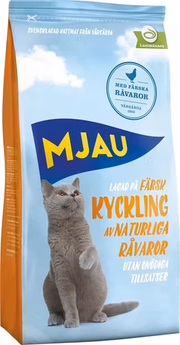 Mjau KycklingTorrfoder