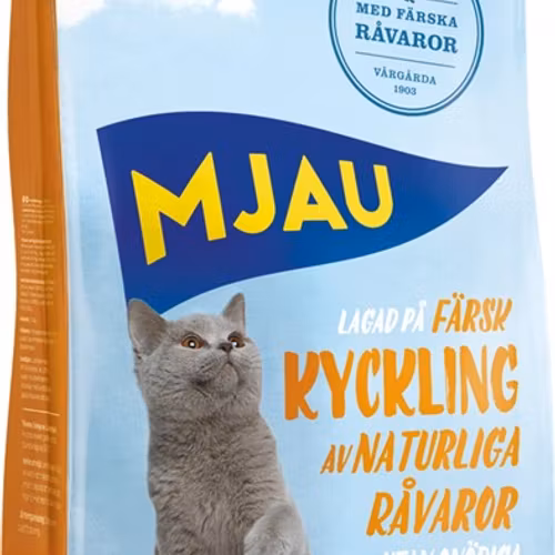 Mjau KycklingTorrfoder