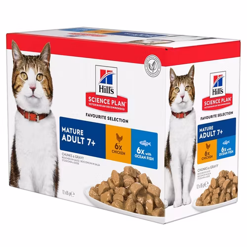 Hills Feline Mature Chicken & Ocean Fish