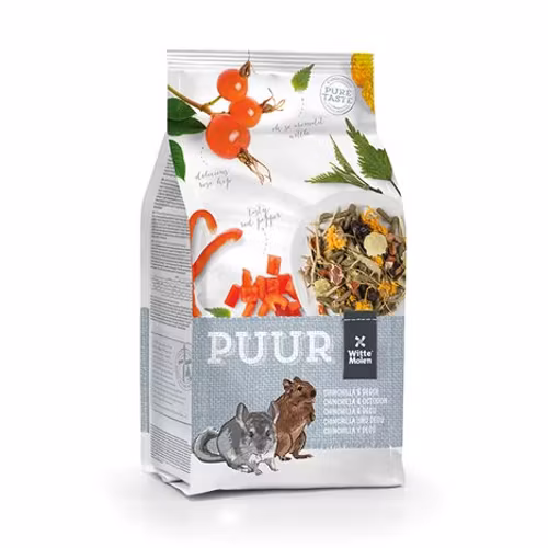 G FODER VM PUUR CHINCHILLA/DEGU 500GR