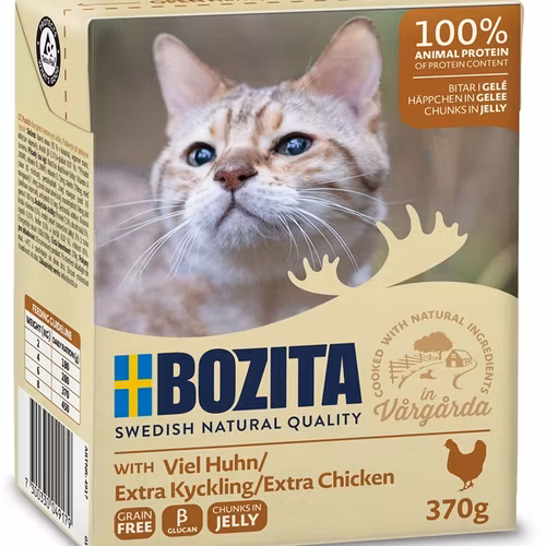 Bozita Katt Tetra Bitar i gelé Rik på Kyckling 370 g