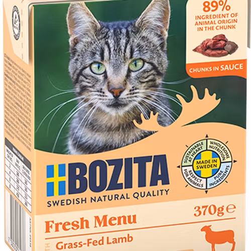 Bozita Katt Tetra Bitar i sås lamm 370 g