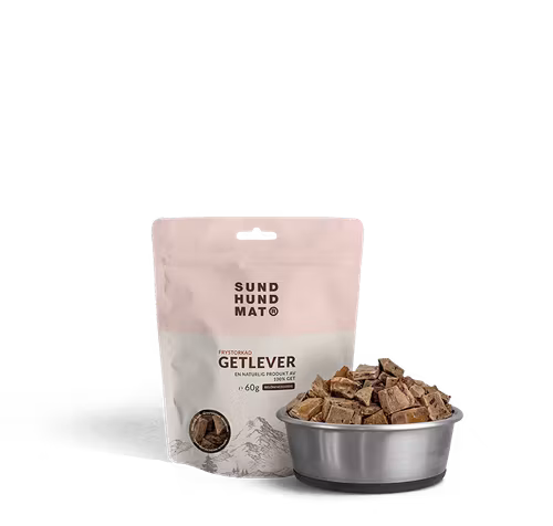 Frystorkad Getlever