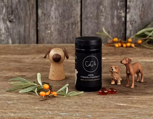 CdG Sea buckthorn - havtornsoljekapslar för hundar