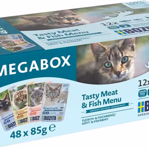 Bozita katt pouch CIS Megabox 48x85g .