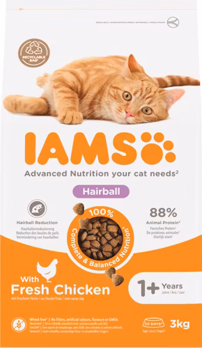 IAMS CAT Vitality Adult Hairball .