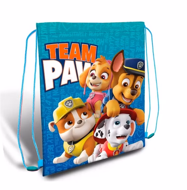 Gymnastikpåse  40x29cm - Gympapåse Paw Patrol