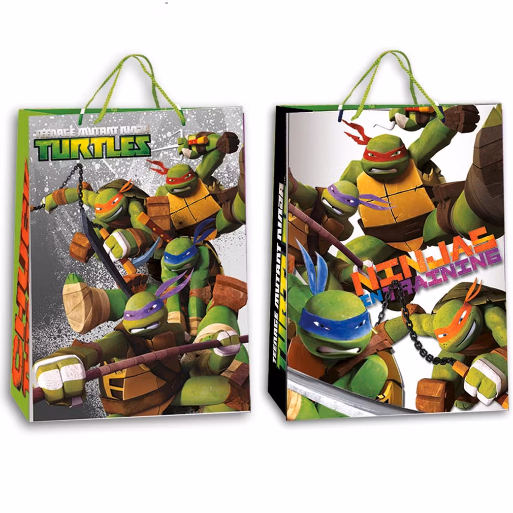 Presentpåse - Godispåse - 2-pack - Turtles