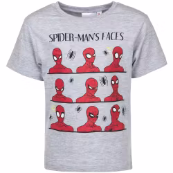T-shirt kort ärm - Grå - Spindelmannen