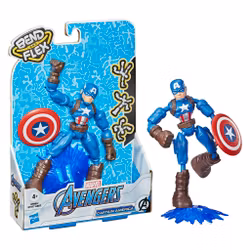 Bend and flex 15 cm Captain America - Avengers