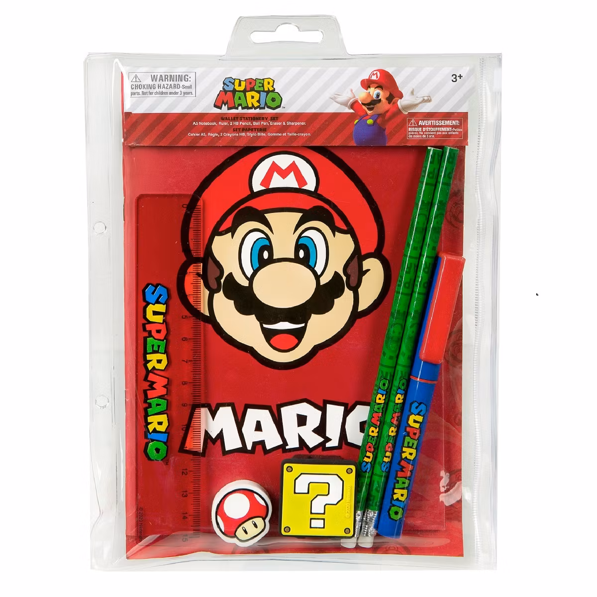 Block- och pennset 7-delar - Super Mario