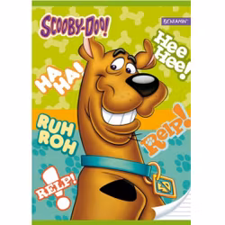 Anteckningsbok A5 64 sidor - Scooby Doo