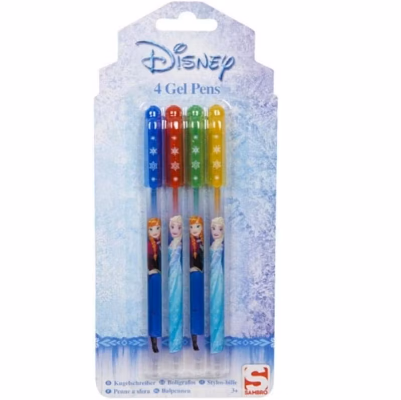 Gelpennor 4-pack - Frost Frozen