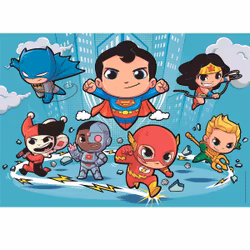 Pussel 30 bitar Clementoni - Super Friends