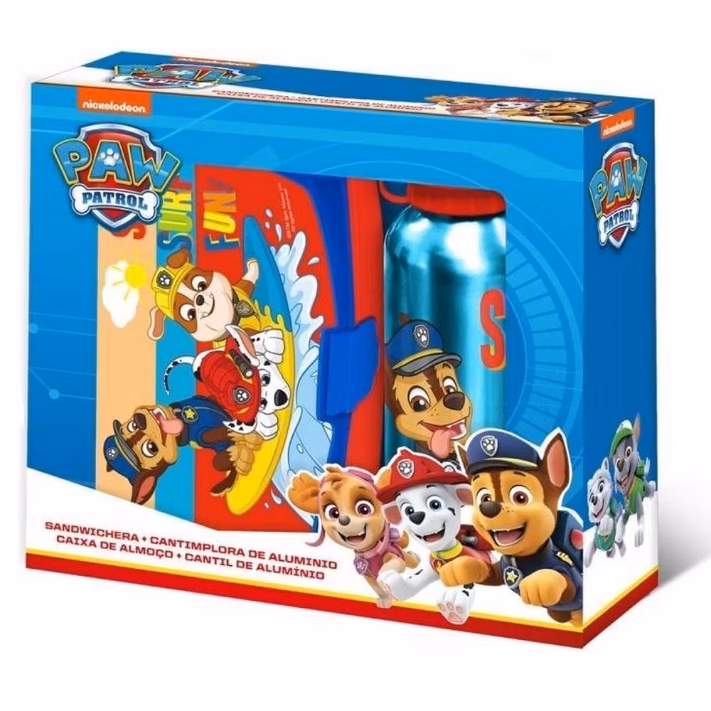 Matlåda och vattenflaska - Paw Patrol