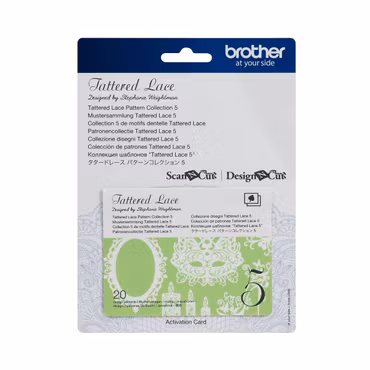 Tattered Lace Pattern - 5 - ScanNCut mönster