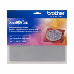 ScanNCut Embossing Silverplåtar