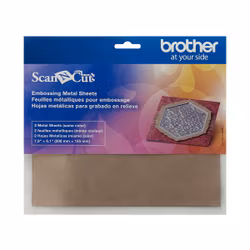 ScanNCut Embossing mässingsplåtar