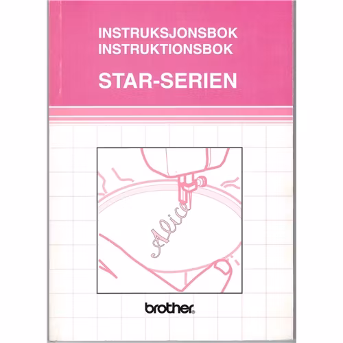 Svensk manual till Brother STAR-120E/130E/140E och PS-2300/2400/2500.