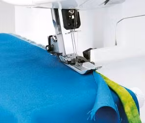 Passpoalfot till overlock - Pipingfoot till Brother overlock