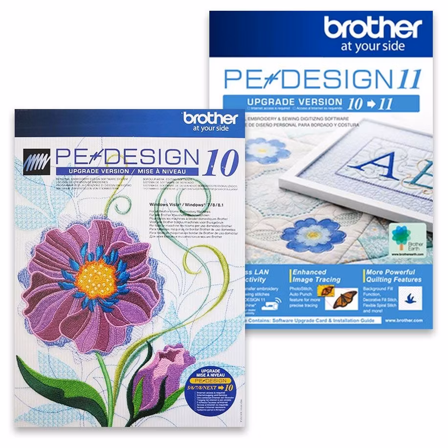 Uppgradering till PE-Design 10 och 11