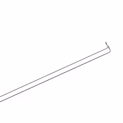 Garnledarspröt 2 färger, Silver Reed standardstickare