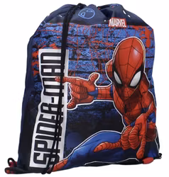 Gymnastikpåse - 44x36cm Gympapåse - Spiderman Spindelmannen