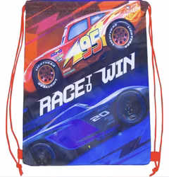 Gymnastikpåse 38x29cm - Gympapåse Cars