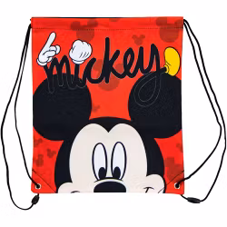 Gymnastikpåse 37x32cm - Gympapåse Musse Pigg