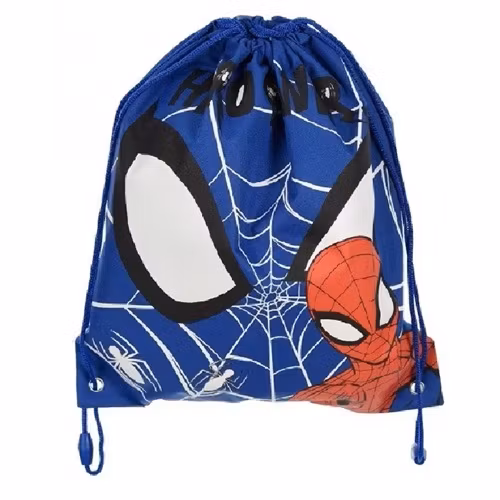Gymnastikpåse 36x31cm - Gympapåse Spindelmannen Spiderman