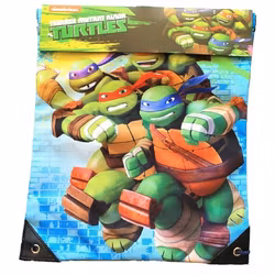 Gymnastikpåse 36x30cm - Gympapåse Turtles