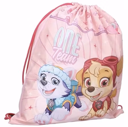 Gymnastikpåse  44x37cm Gymbag Gympapåse - Paw Patrol