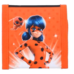 Barn- plånbok 10x10 cm Barnplånbok - Miraculous Ladybug