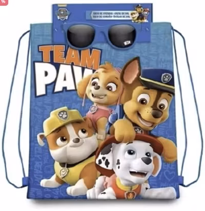 Gymnastikpåse och solglasögon - Paw Patrol